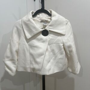 American Rag White Cape Jacket S